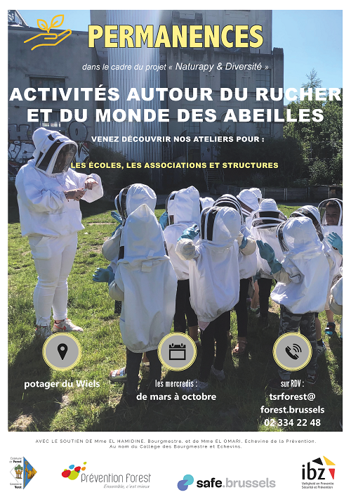 EDR affiches permanences abeilles FR