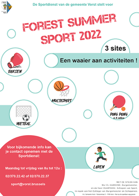 Forest summer sport 2022 NL pt