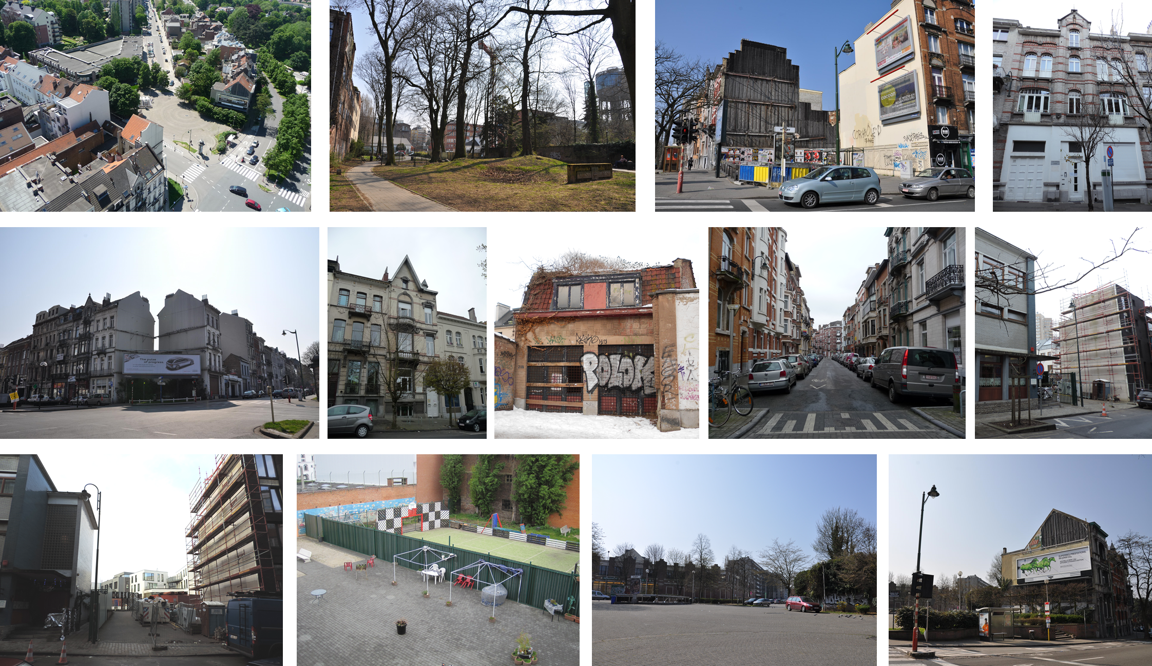 Fotomontage - Achitectuurprojecten en openbare ruimten