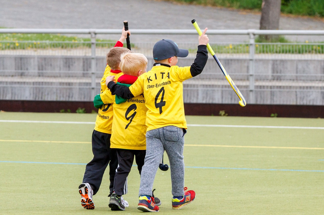 spelende kinderen