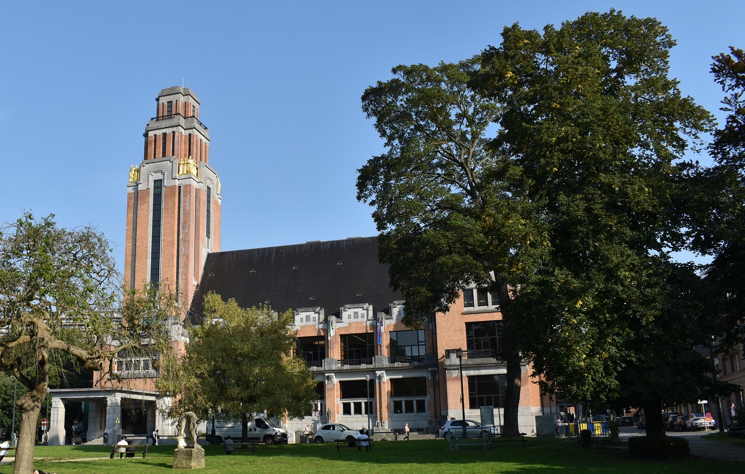 Het gemeentehuis van Vorst
