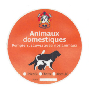 sticker animaux domestiques